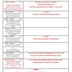 CALENDARIO SETTIMANALE 12 – 19 febbraio